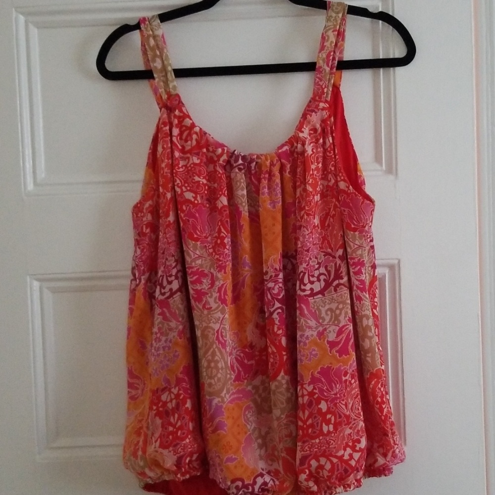 Floral top multicolor